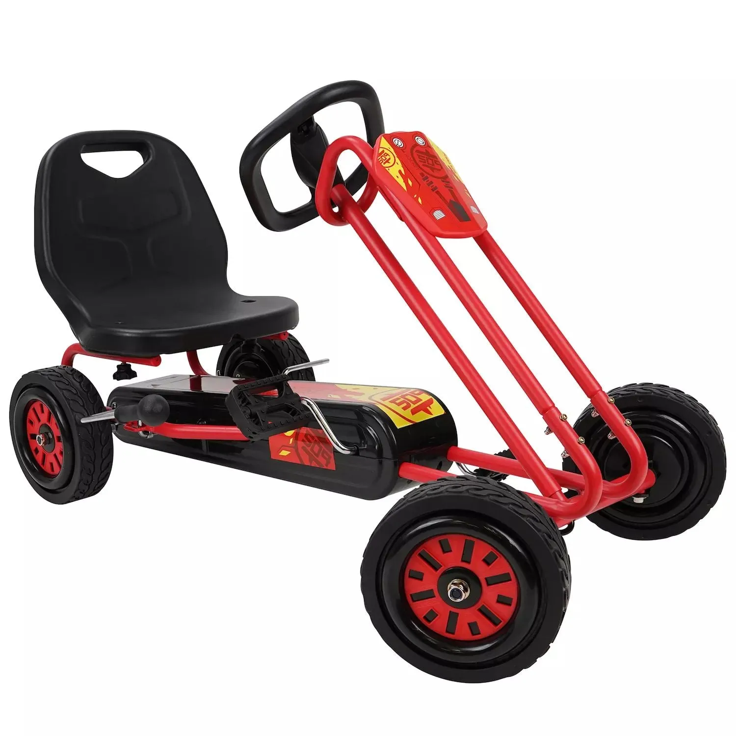 509: 509 Crew Rocket Pedal Go-Kart, Red