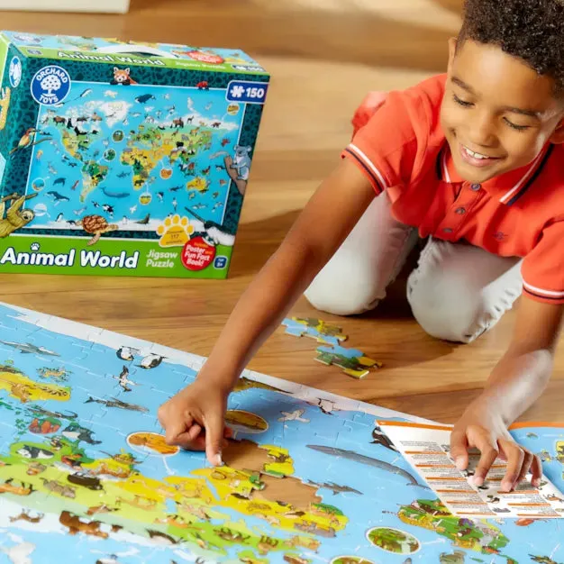 Animal World Jigsaw Puzzle by Orchard Toys