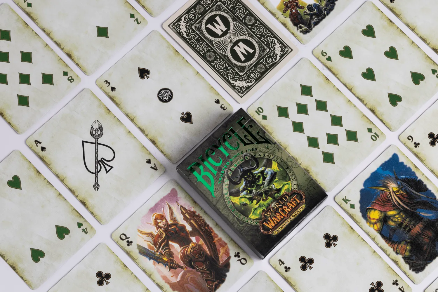 Bicycle World of Warcraft Burning Crusade Playing Cards