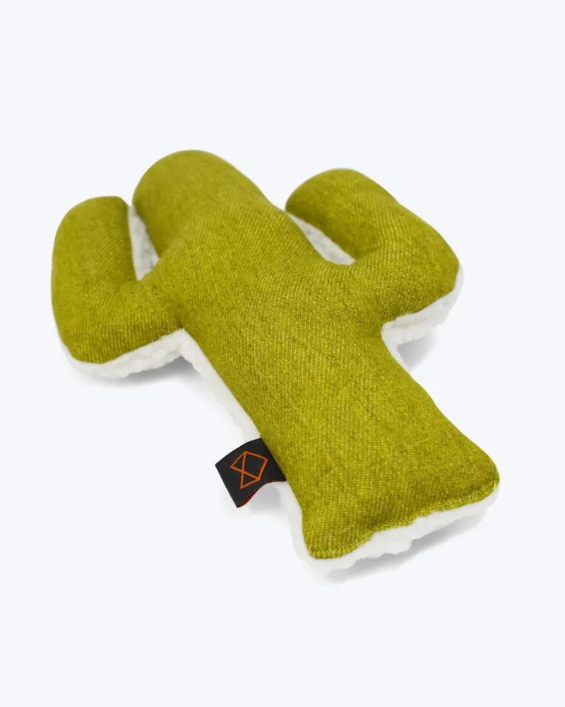 Cactus Dog Toy w/ Calming Leaf Mint