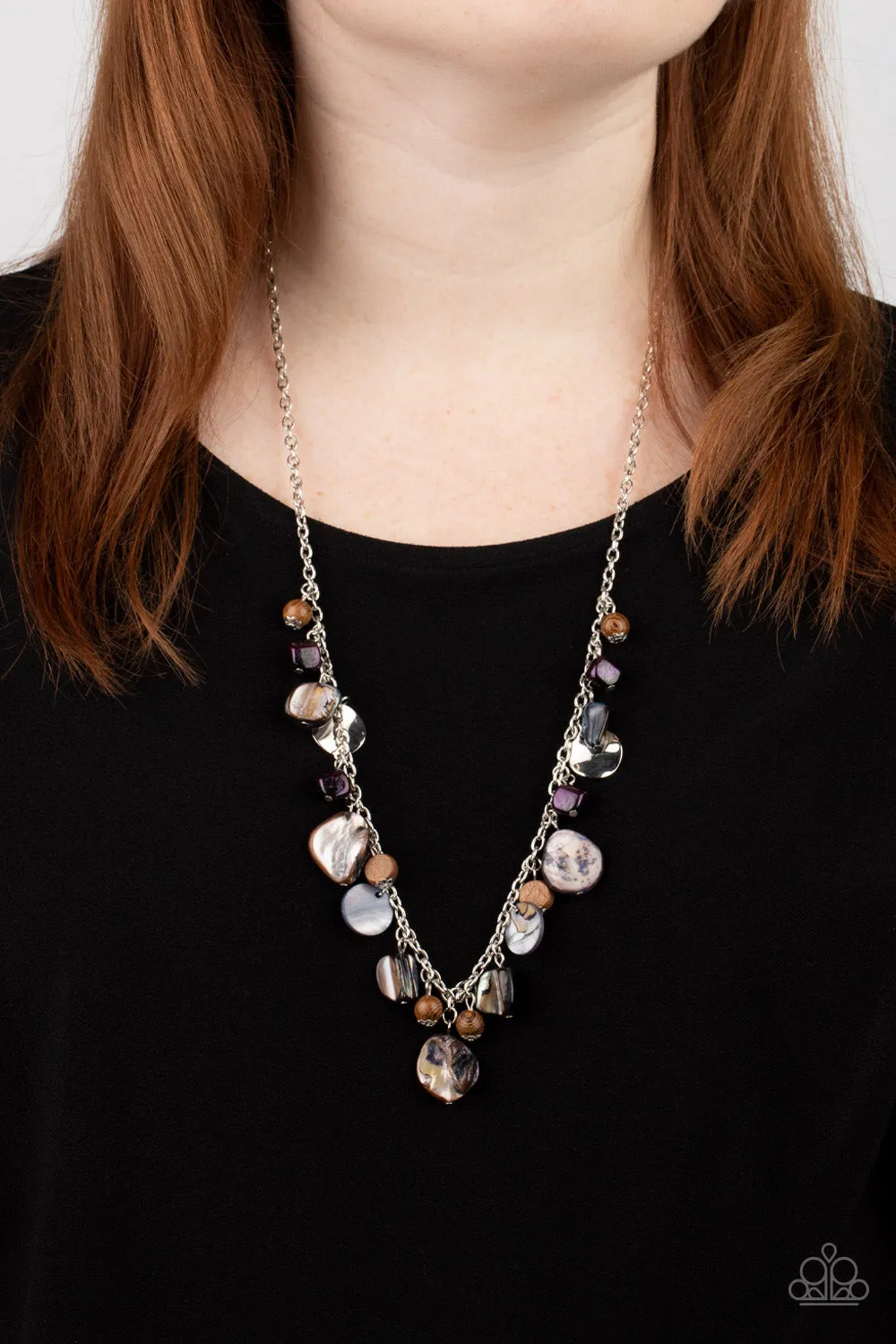 Caribbean Charisma - Purple Paparazzi Necklace