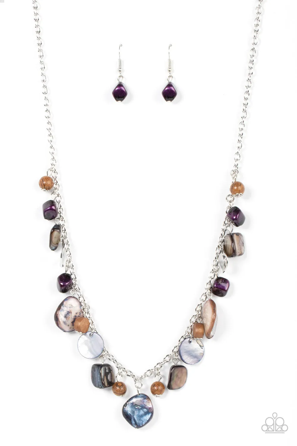 Caribbean Charisma - Purple Paparazzi Necklace