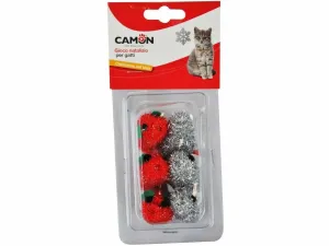 Cat toy - Christmas mice (6pcs)