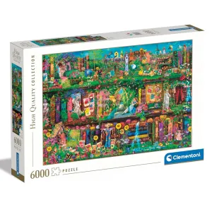 Clementoni 6000 Piece Puzzle - The Garden Shelf