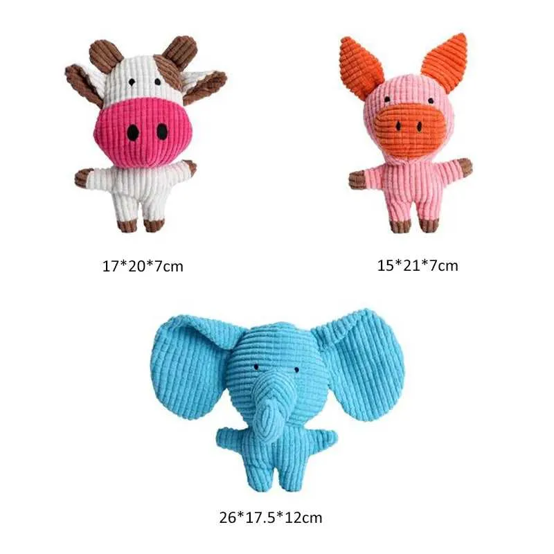 Cute Animal Shape Plush Toys Dogs Puppy