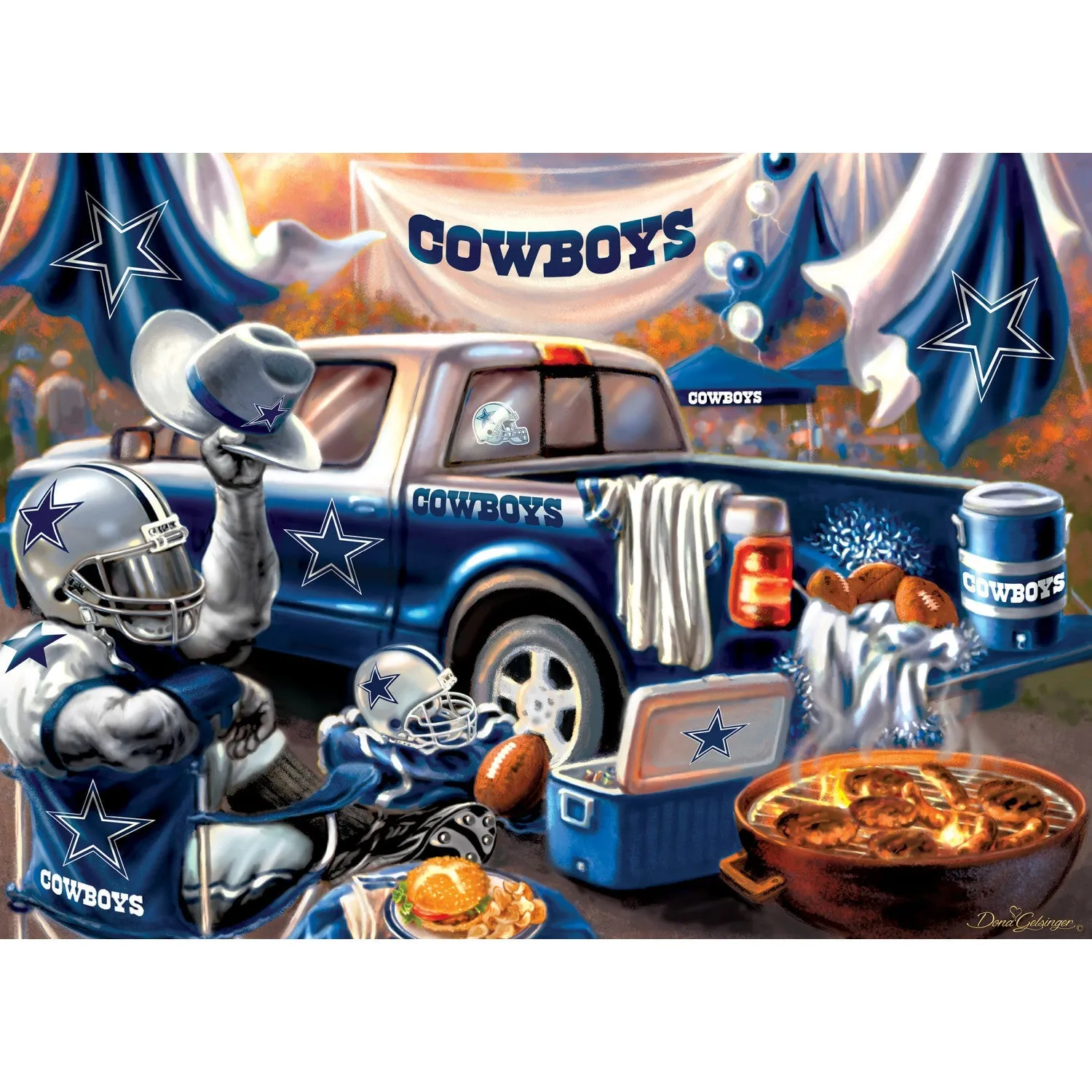 Dallas Cowboys - Gameday 1000 Piece Jigsaw Puzzle