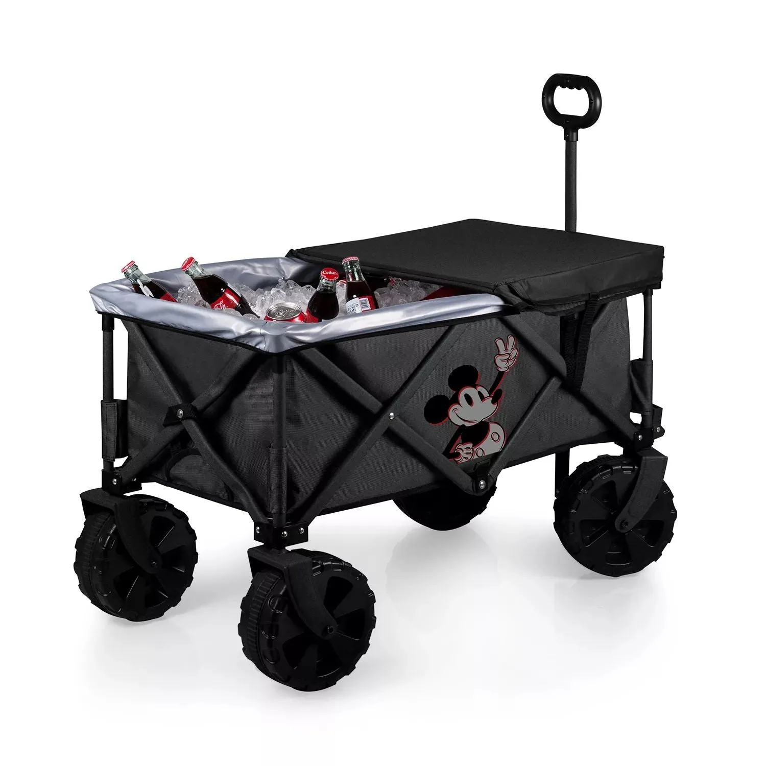 Disney's Mickey Mouse Adventure Wagon Elite All-Terrain Portable Utility Wagon by Oniva Oniva