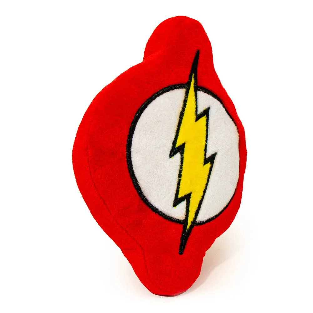 Dog Toy Squeaky Plush - Flash Icon Red White Yellow by Buckle-Down