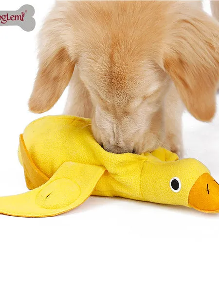 Duck Sniffer Toy: Interactive Dog Puzzle for Playful Training