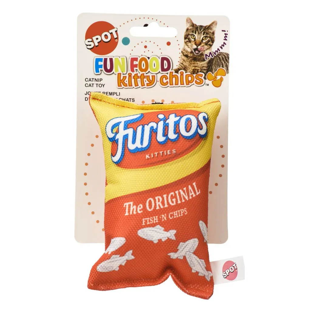 Ethical Fun food Kitty Chips Assorted Toy For Cat (5")