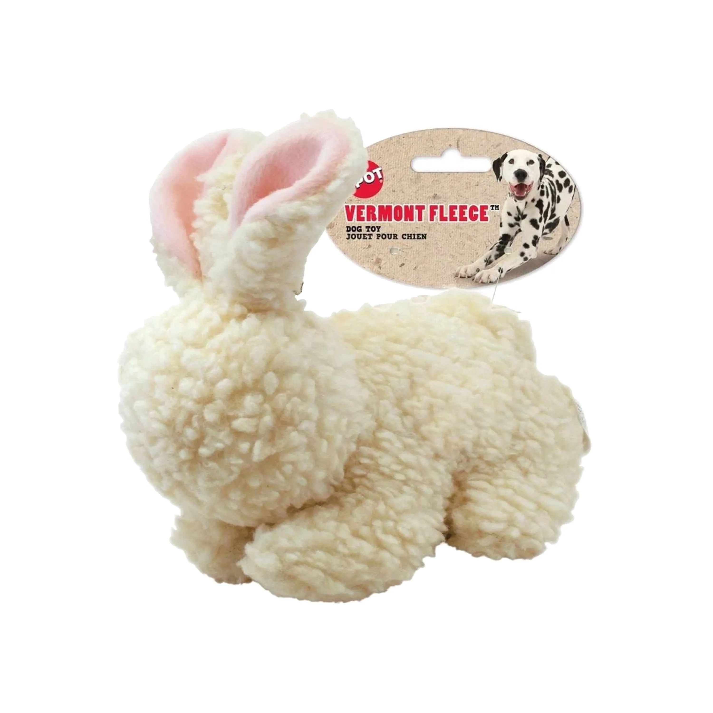 Ethical Spot Fleece Bunny 9"