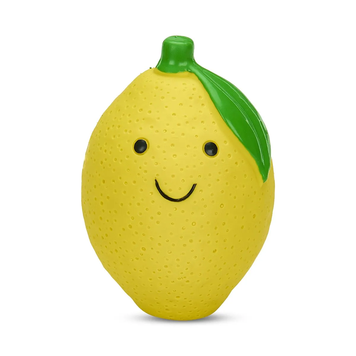 Foodie Faces Latex Lemon Dog Toy