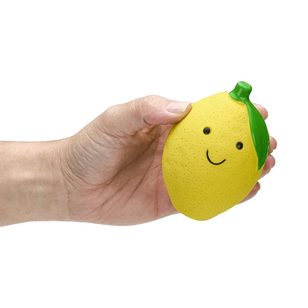 Foodie Faces Latex Lemon Dog Toy