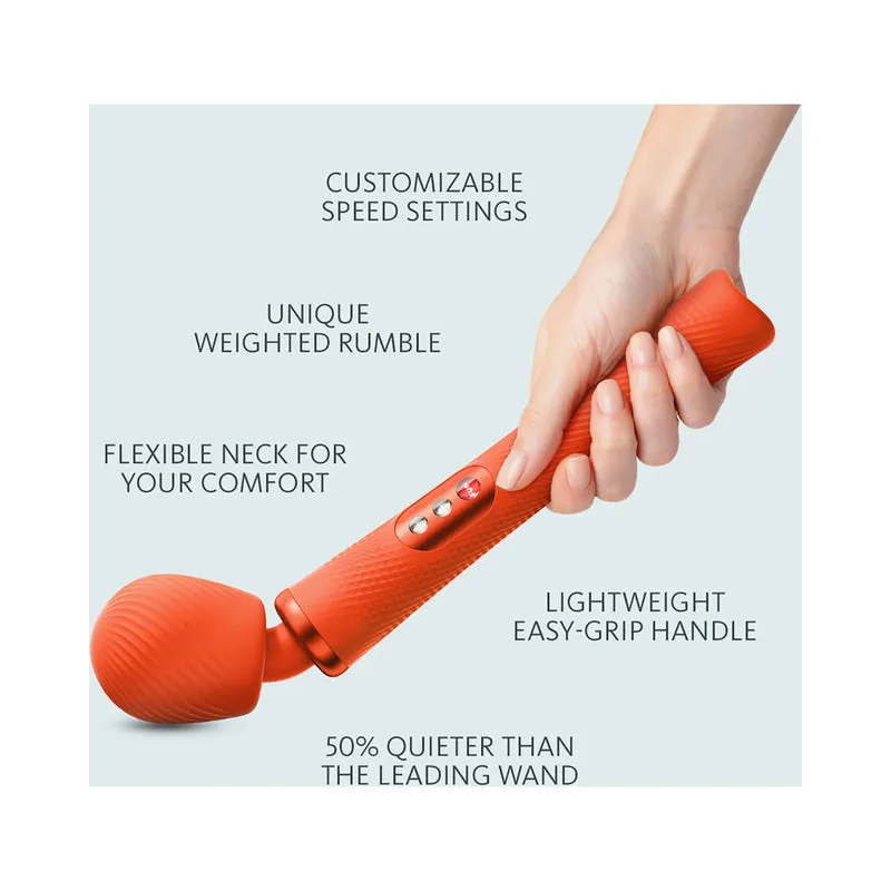 Fun Factory VIM Wand Vibrator Sunrise Orange