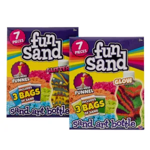 Fun Sand Art Bottle 7pc Pack