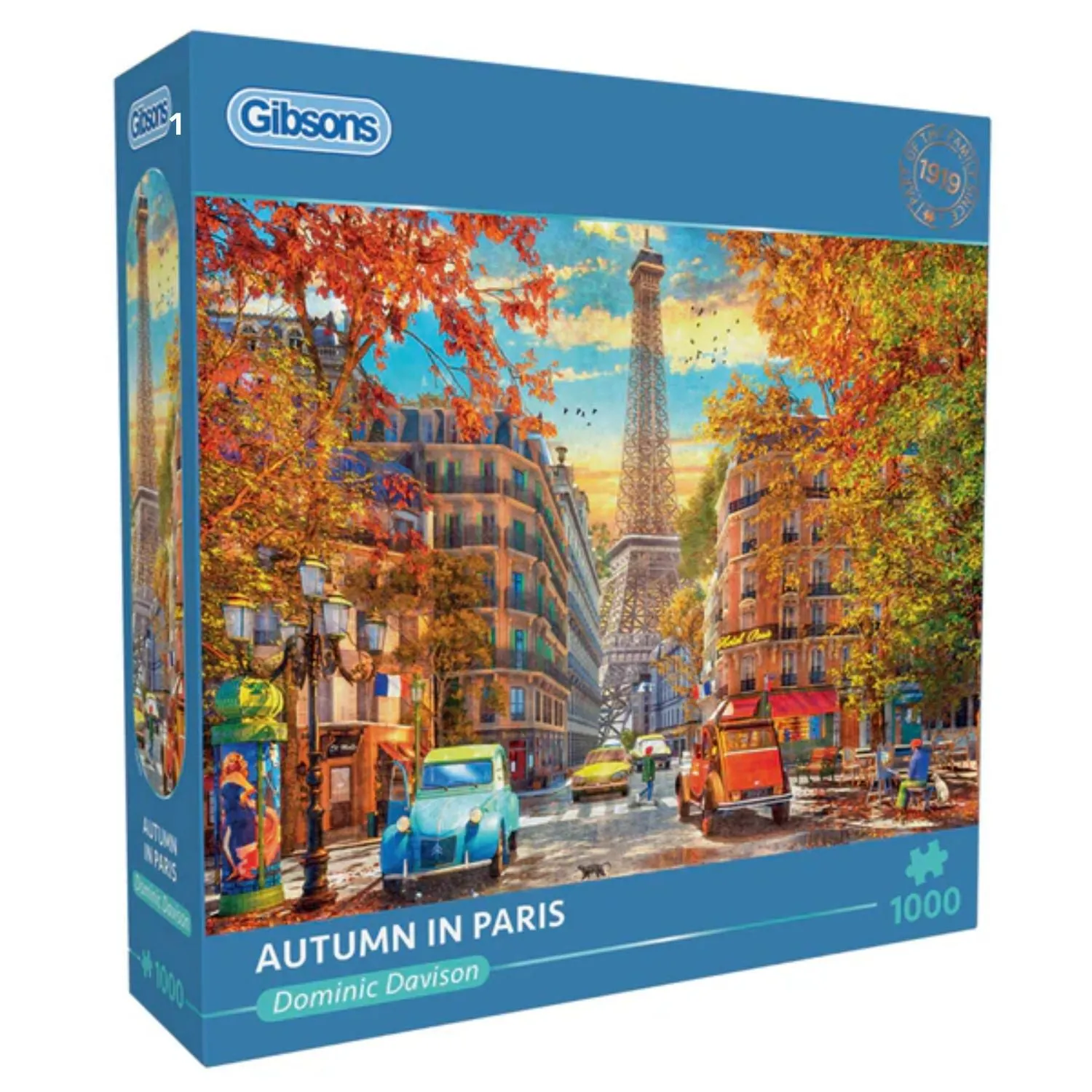 Gibson Games Autumn in Paris 1000 Piece Jigsaw Puzzle