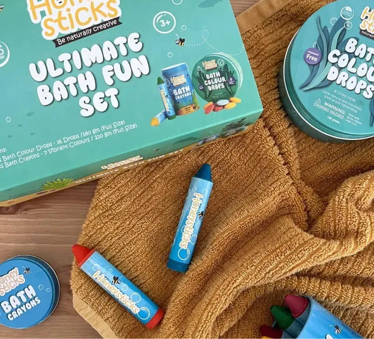 Honey Sticks Ultimate Bath Fun Set