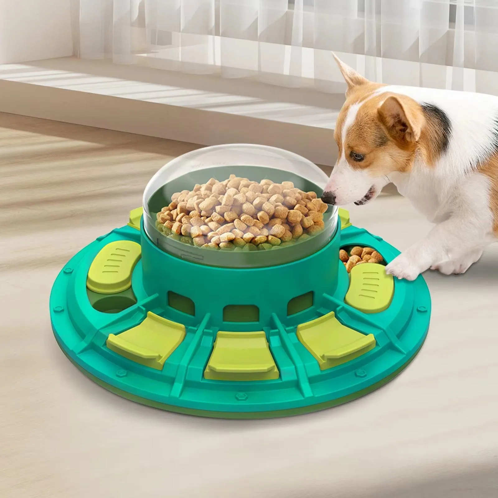 Interactive IQ-Boosting Toys for Dogs and Cats - Slow Feeders for All Sizes, No Batteries Needed!