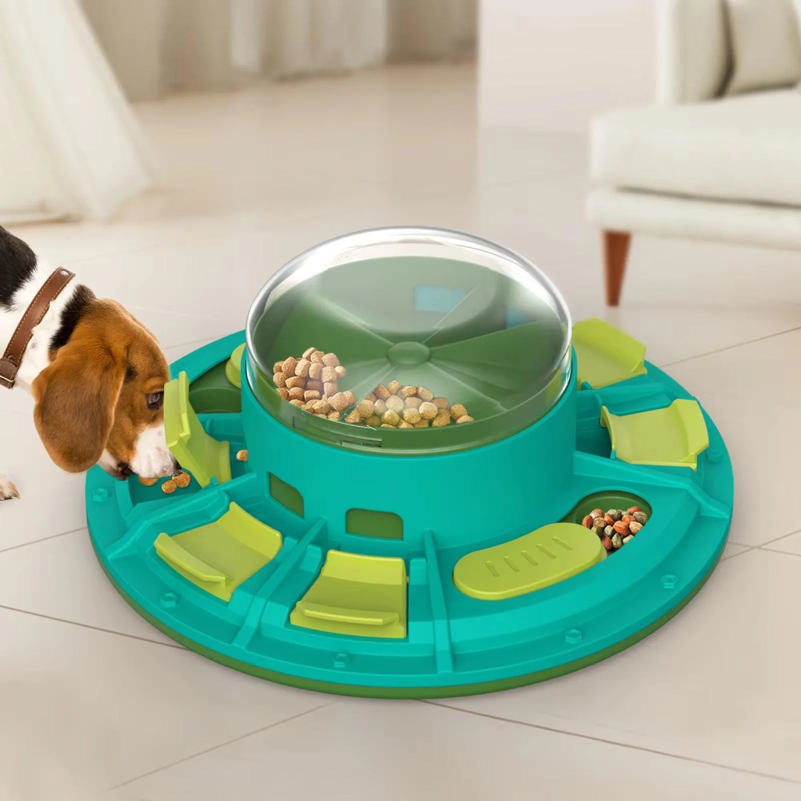 Interactive IQ-Boosting Toys for Dogs and Cats - Slow Feeders for All Sizes, No Batteries Needed!