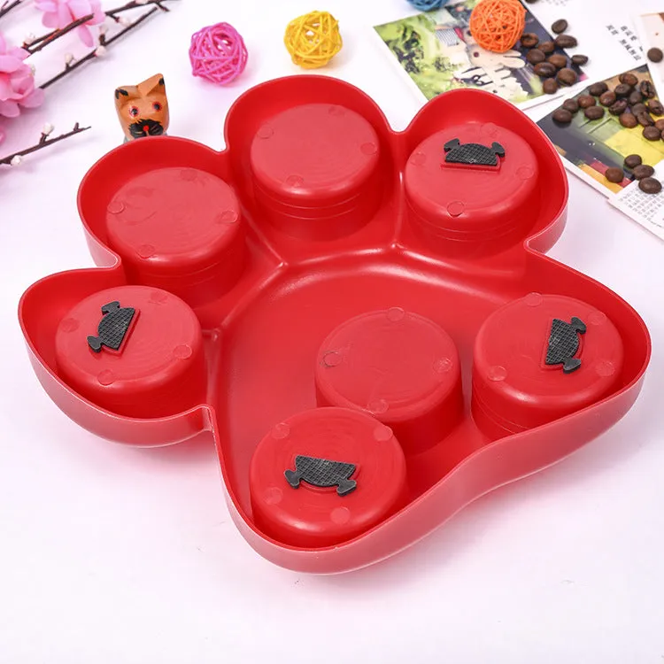 Interactive Rubber Puzzle Feeder Toy