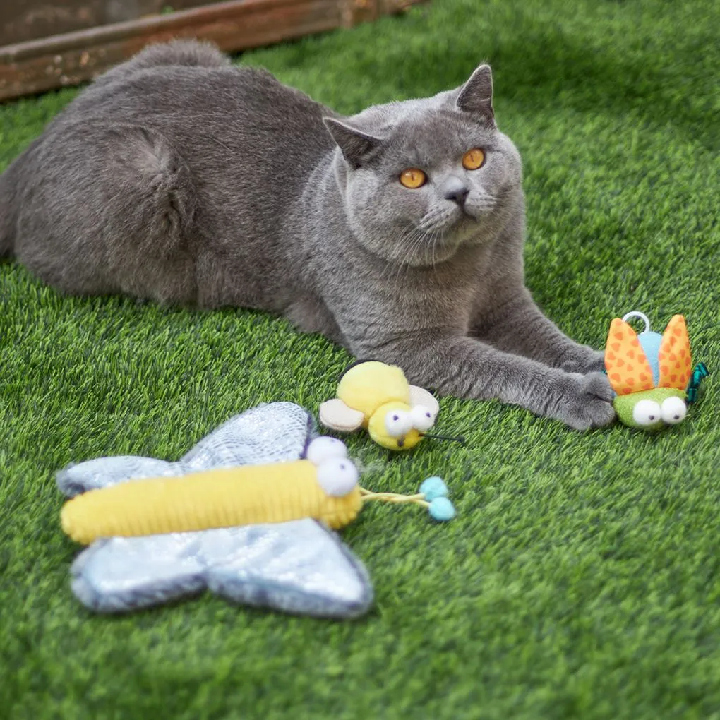 Kazoo Butterfly Kicker Cat Toy