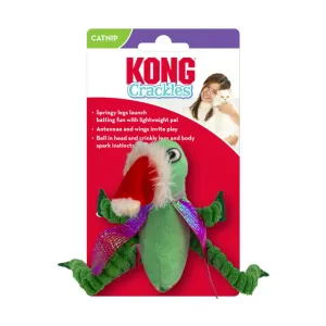 KONG Holiday Catnip Crackles Grasshopper Cat Toy