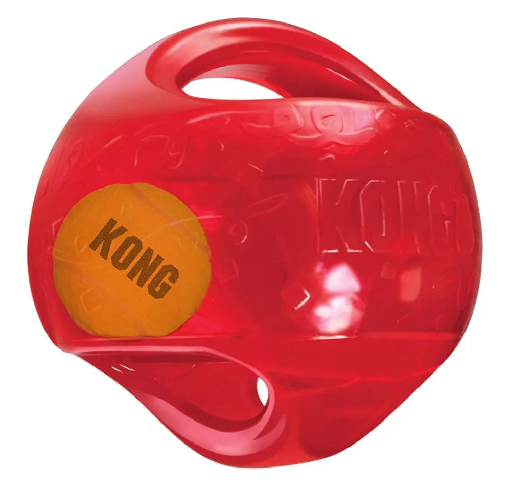 KONG Jumbler Ball Round Medium Large Dog Toy