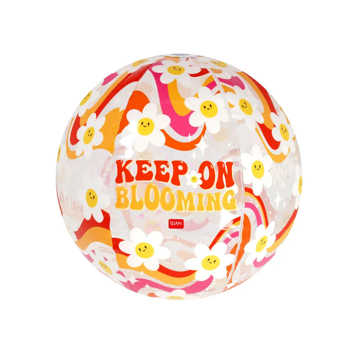 Legami Glitter Beach Ball - Daisy