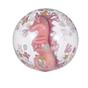 Little Dutch Inflatable Seahorse Beach Ball – Ocean Dreams Pink