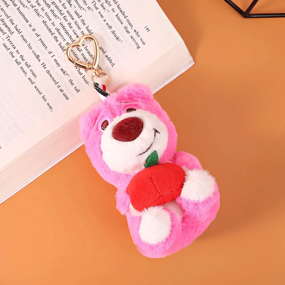 Lotso Shape Plush Keychain.