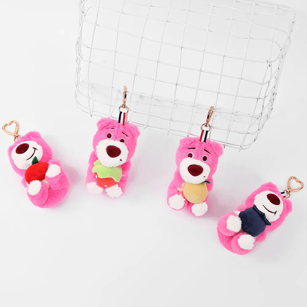 Lotso Shape Plush Keychain.