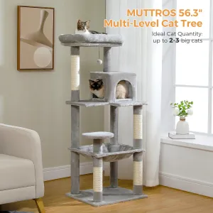 Multi-Level Cat Tree with Condo and Scratching Posts