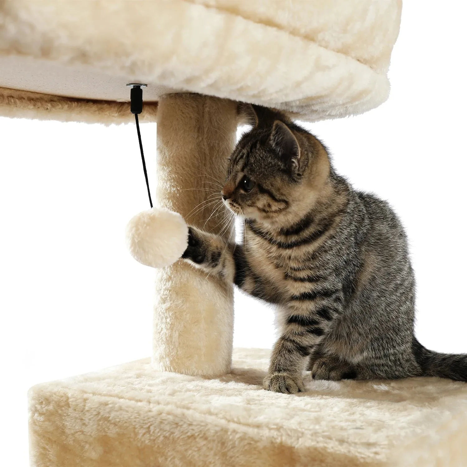 Multi-Level Cat Tree with Condo and Scratching Posts