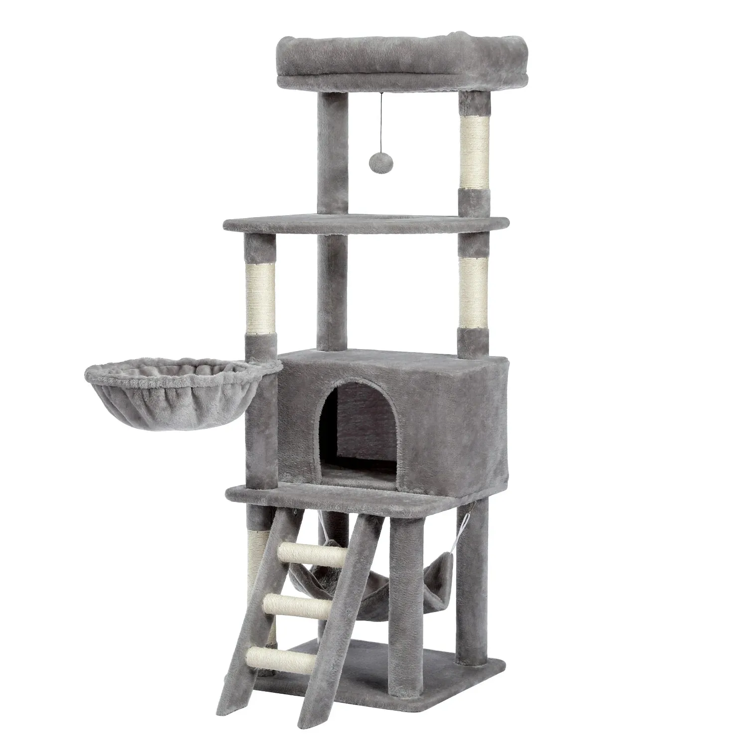 Multi-Level Cat Tree with Condo and Scratching Posts