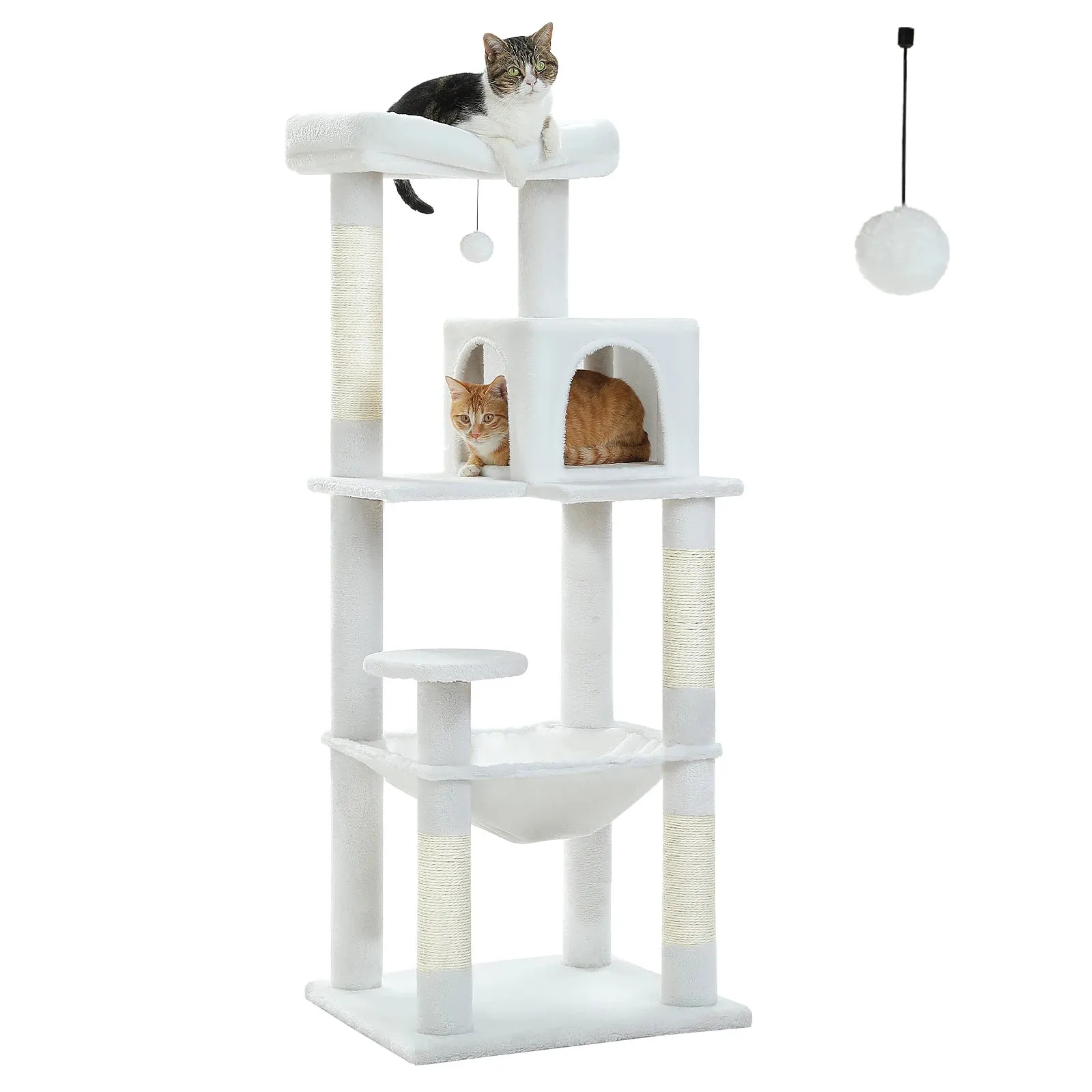 Multi-Level Cat Tree with Condo and Scratching Posts