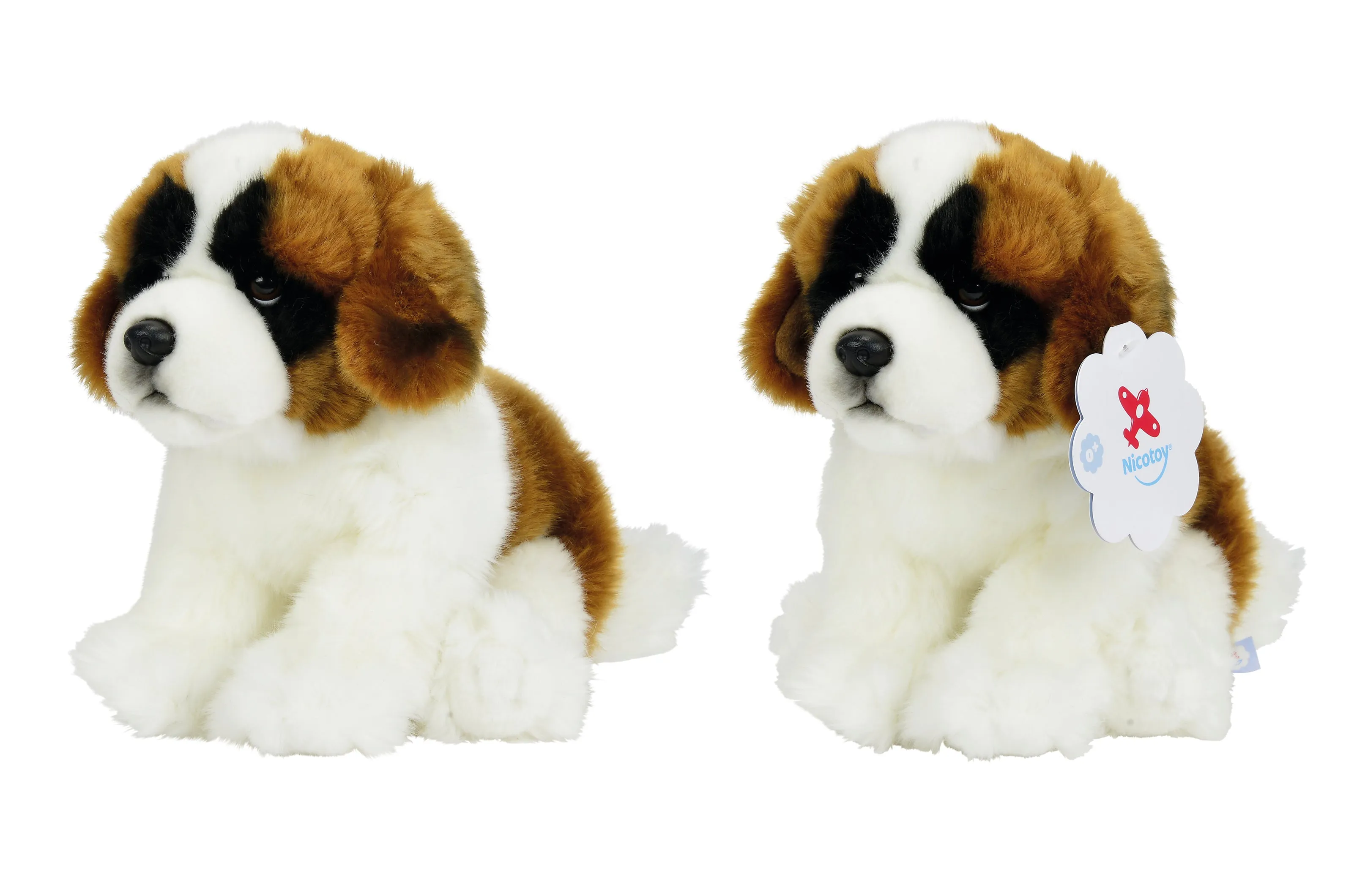 NICOTOY - FLOPPY ST.BERNARD W/BEANS (26CM,HT)