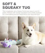 Outward Hound Longidudes Unicorn Plush Dog Tug Toy