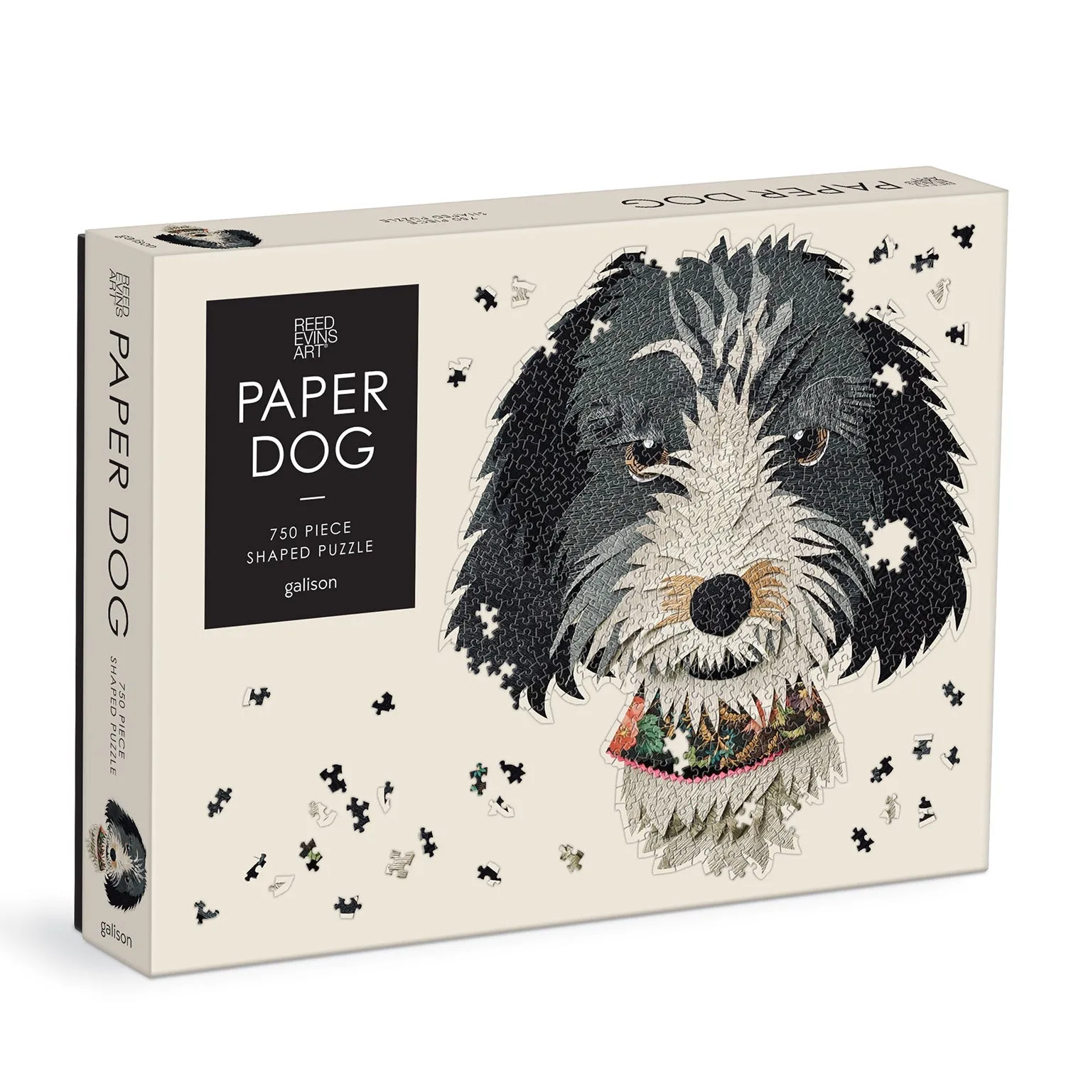 Paper Dogs 750 Piece Shaped Puzzle