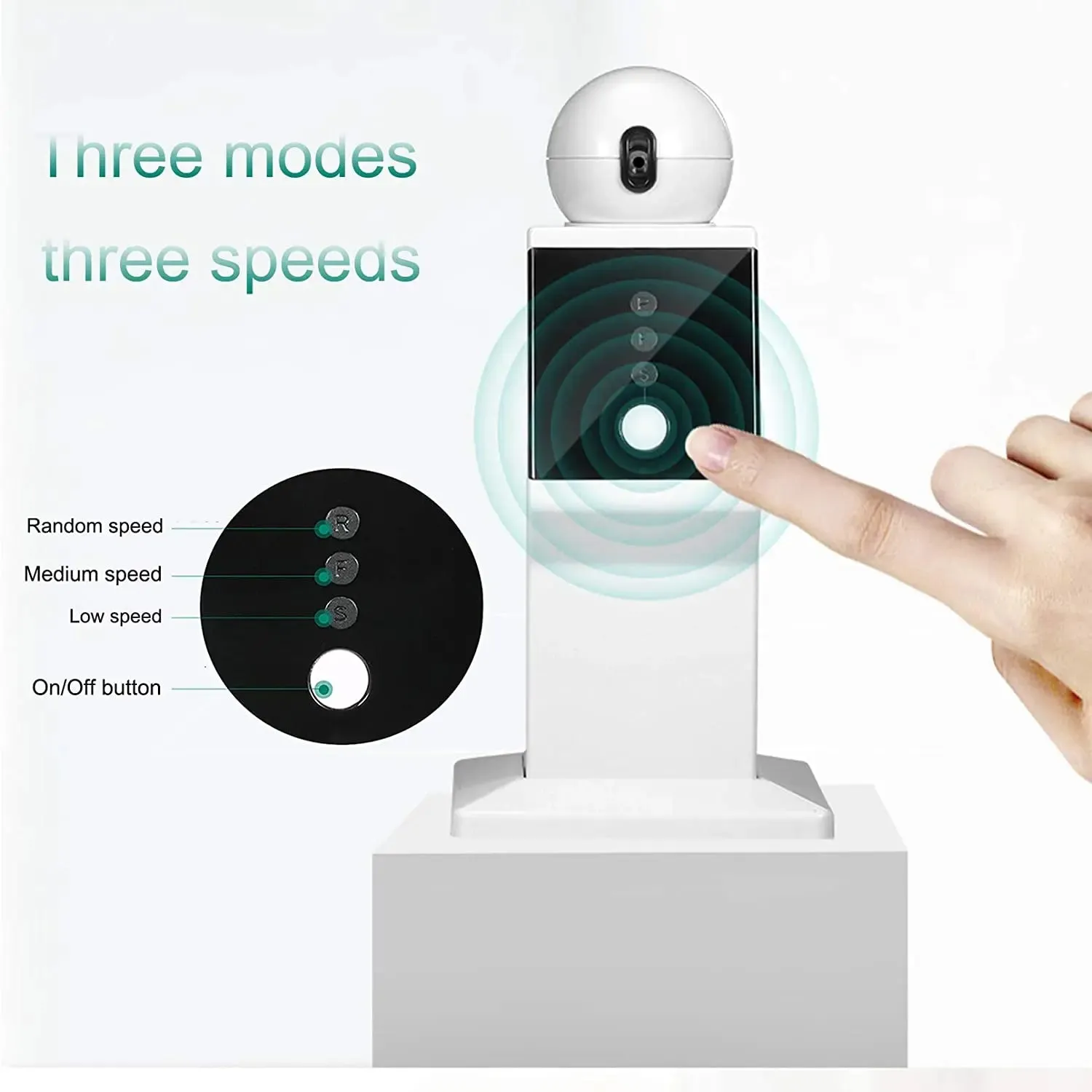 PetAffairs Automatic Interactive Cat Laser Toy