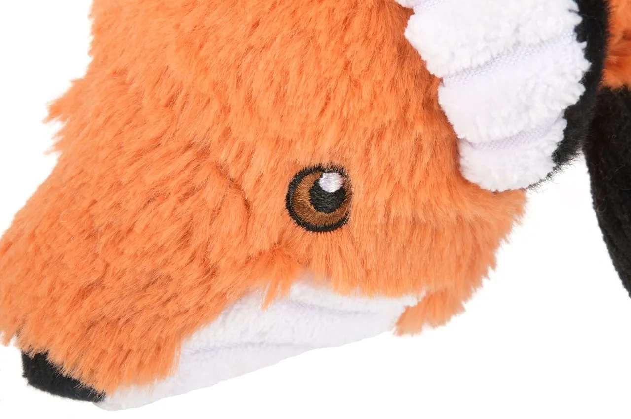 P.L.A.Y. Forest Friends Squeaky Plush Dog toys, Forest the Fox