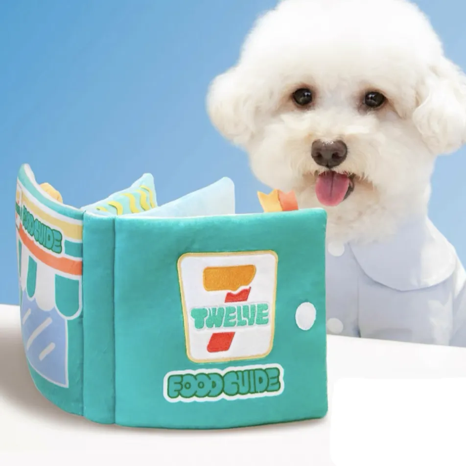 POOZPET Seven Eleven Sniffing Game Food Guide Pet Toys