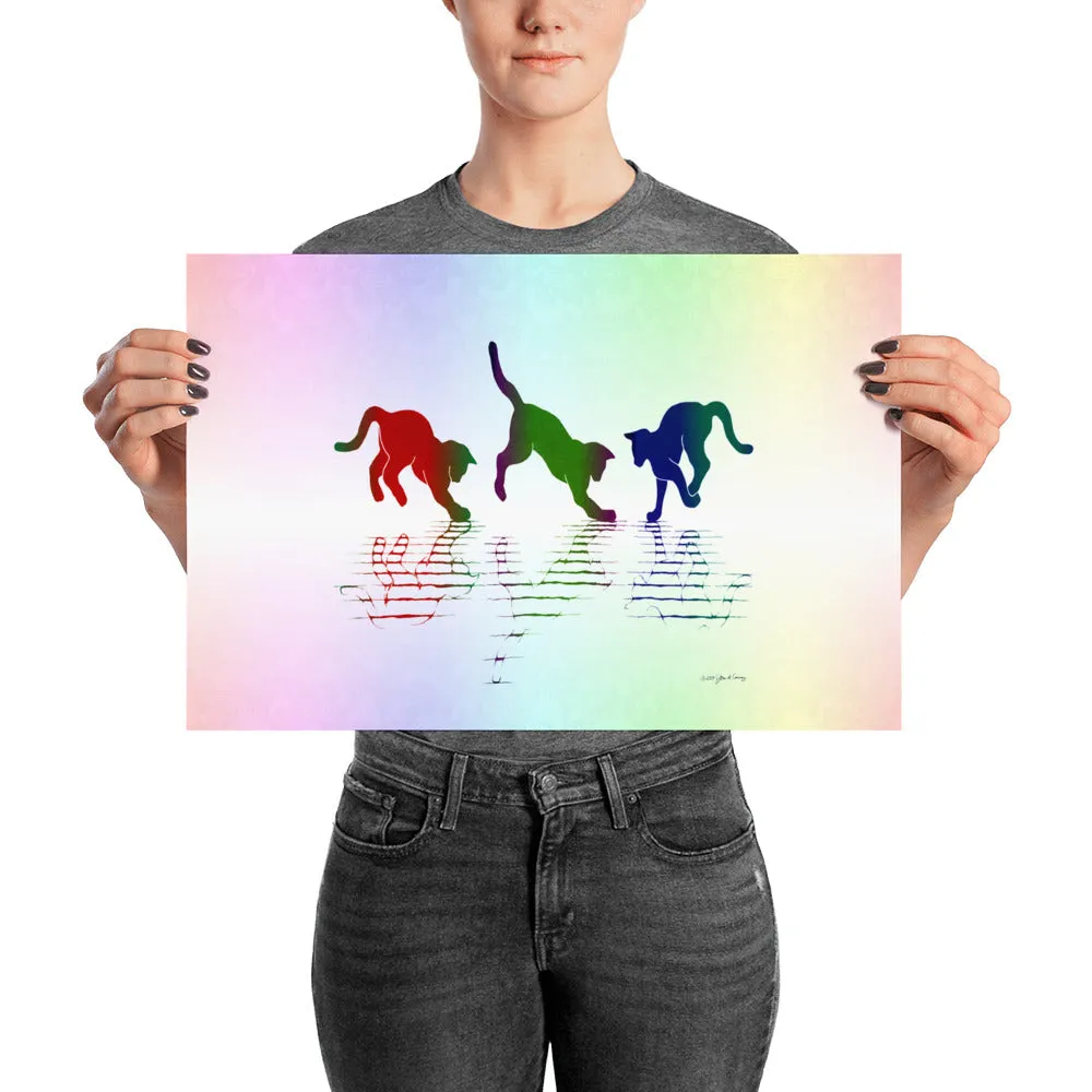 RAINBOW REFLECTIONS Poster