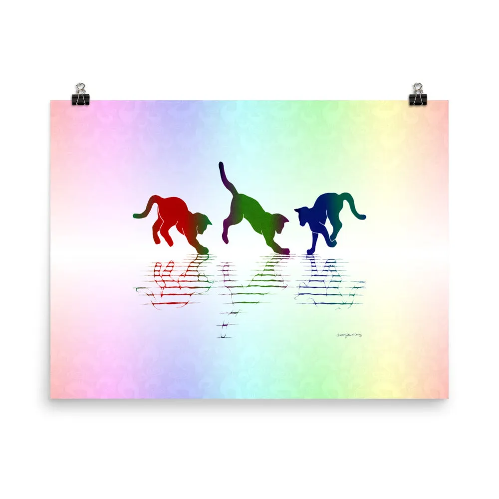 RAINBOW REFLECTIONS Poster