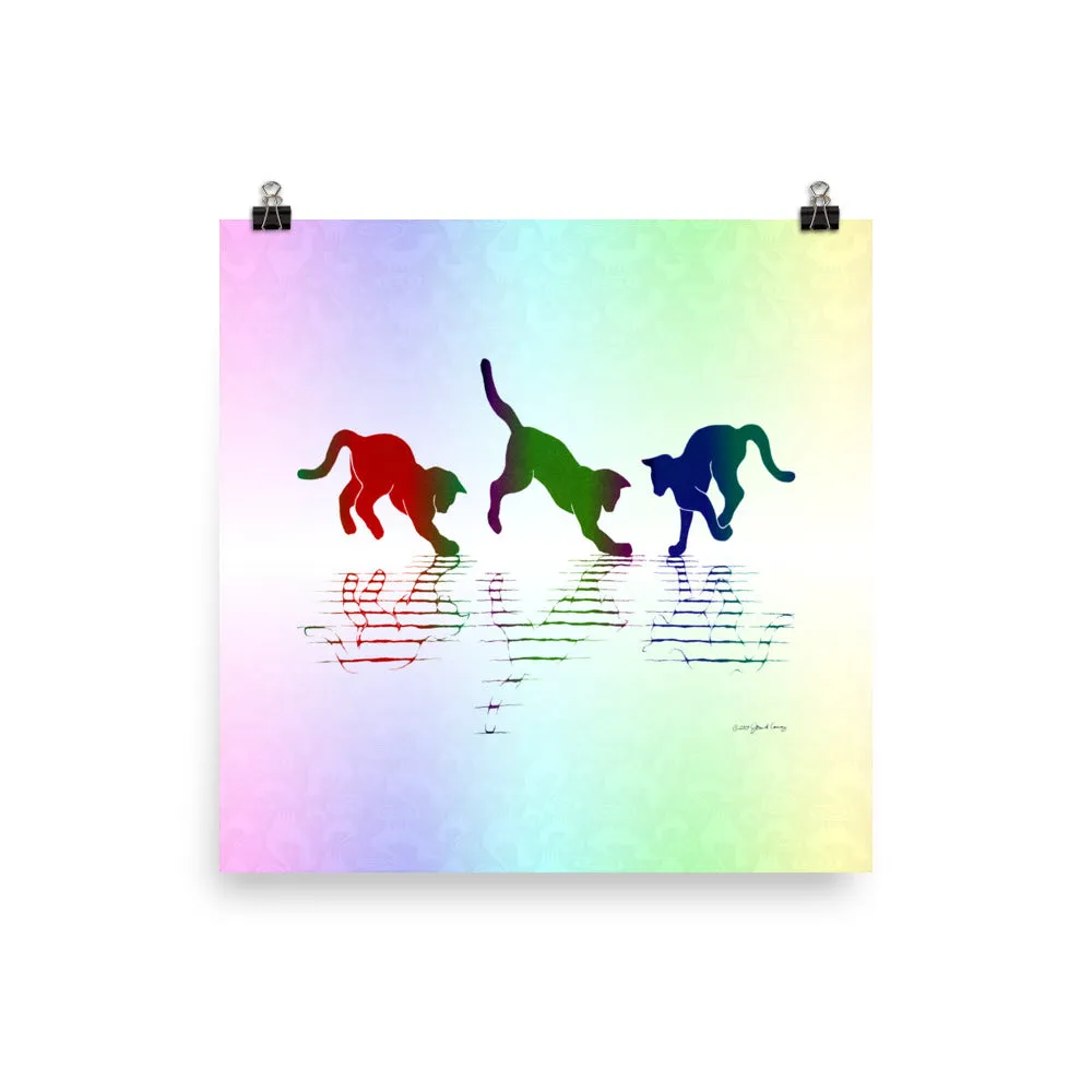 RAINBOW REFLECTIONS Poster