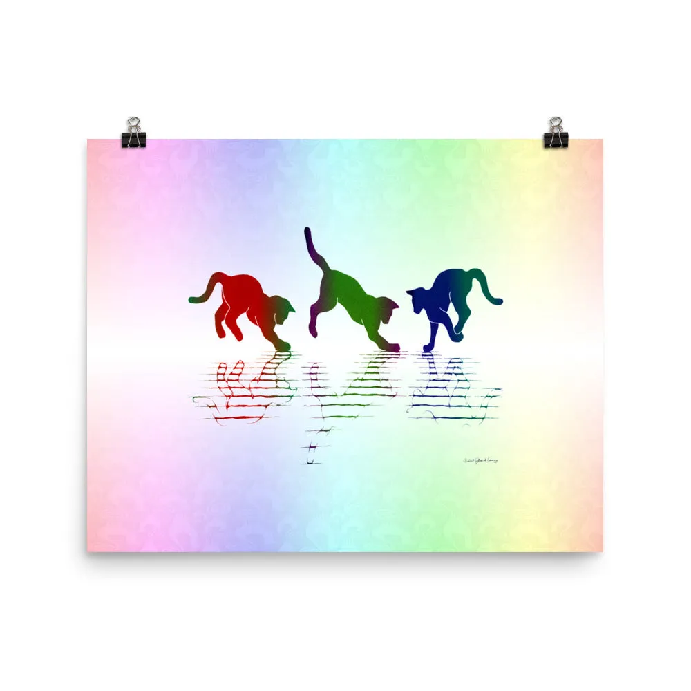 RAINBOW REFLECTIONS Poster