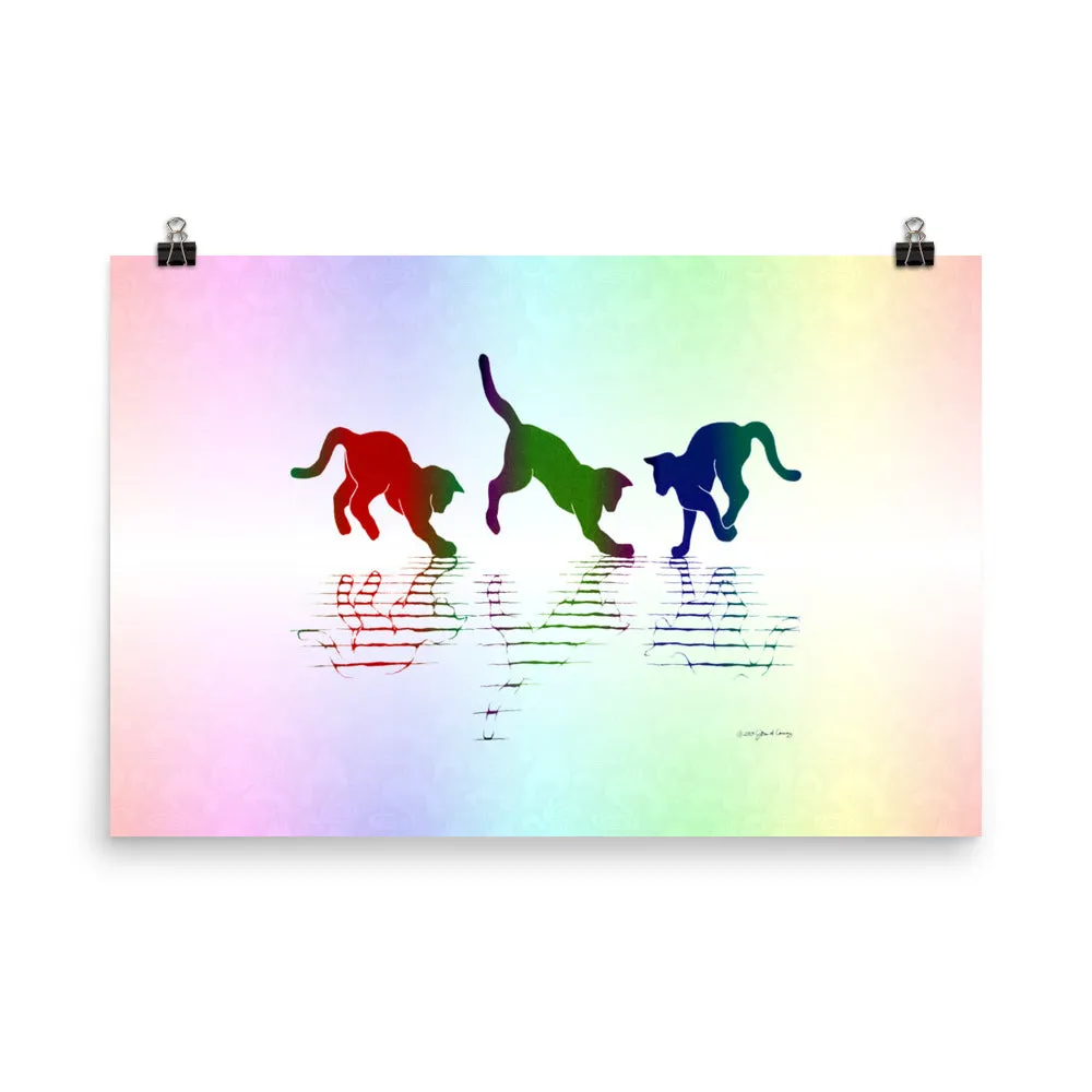 RAINBOW REFLECTIONS Poster