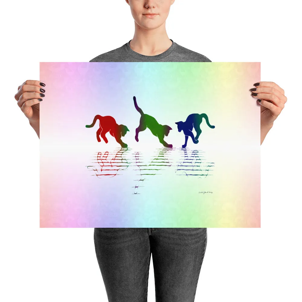 RAINBOW REFLECTIONS Poster