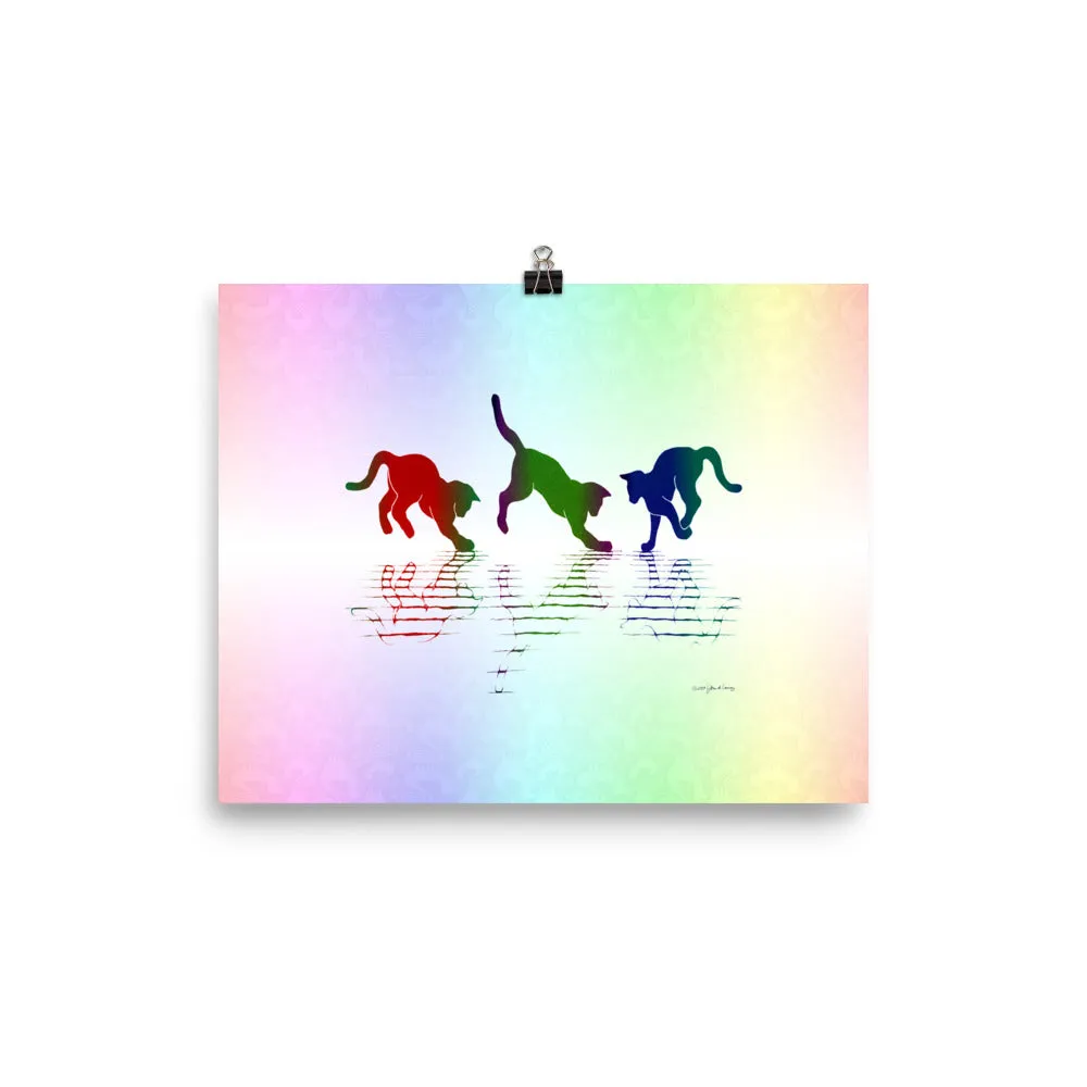 RAINBOW REFLECTIONS Poster