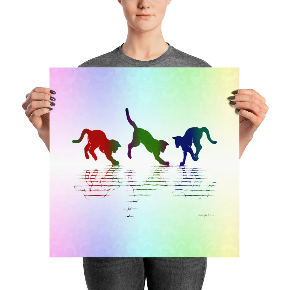 RAINBOW REFLECTIONS Poster