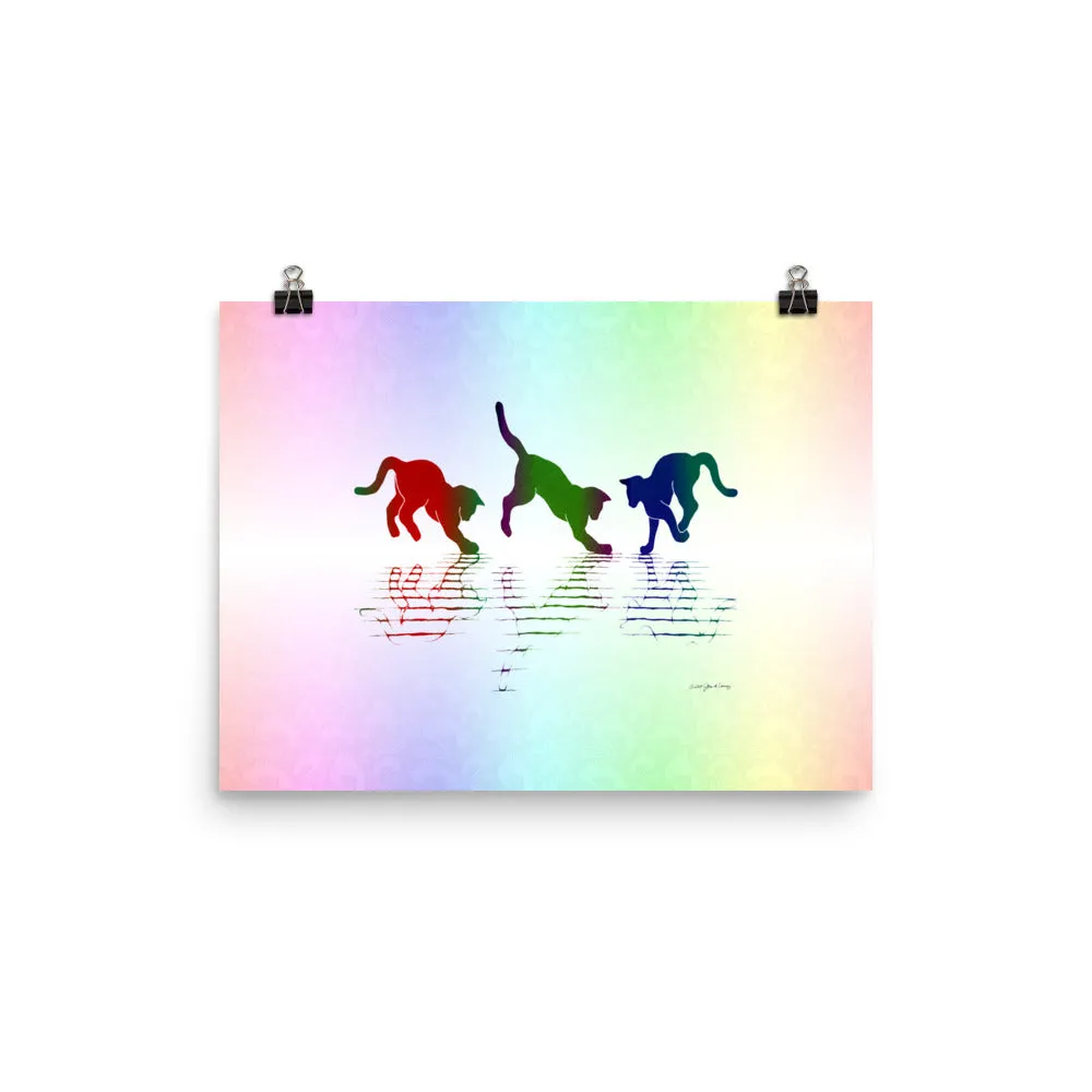 RAINBOW REFLECTIONS Poster